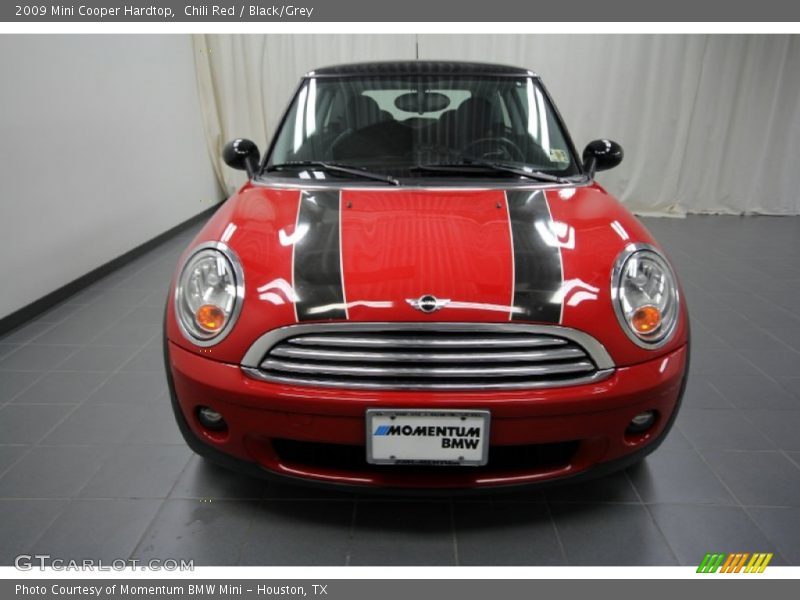 Chili Red / Black/Grey 2009 Mini Cooper Hardtop