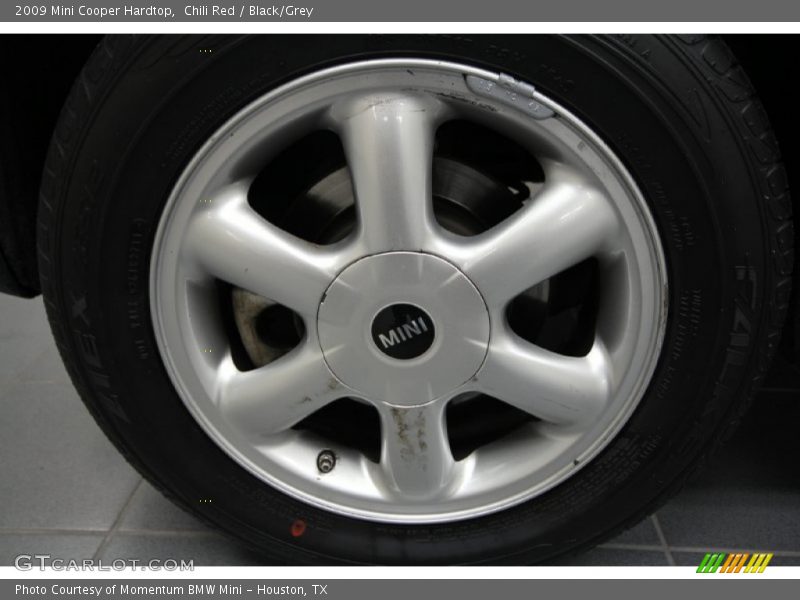 Chili Red / Black/Grey 2009 Mini Cooper Hardtop