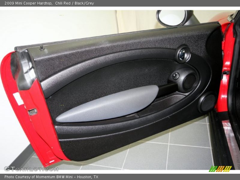 Chili Red / Black/Grey 2009 Mini Cooper Hardtop