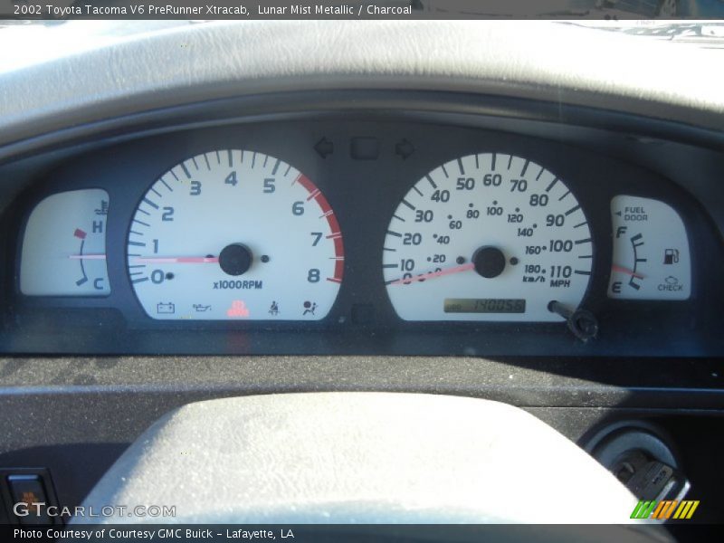 Lunar Mist Metallic / Charcoal 2002 Toyota Tacoma V6 PreRunner Xtracab