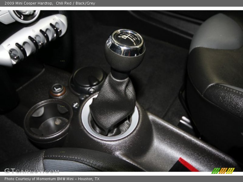 Chili Red / Black/Grey 2009 Mini Cooper Hardtop