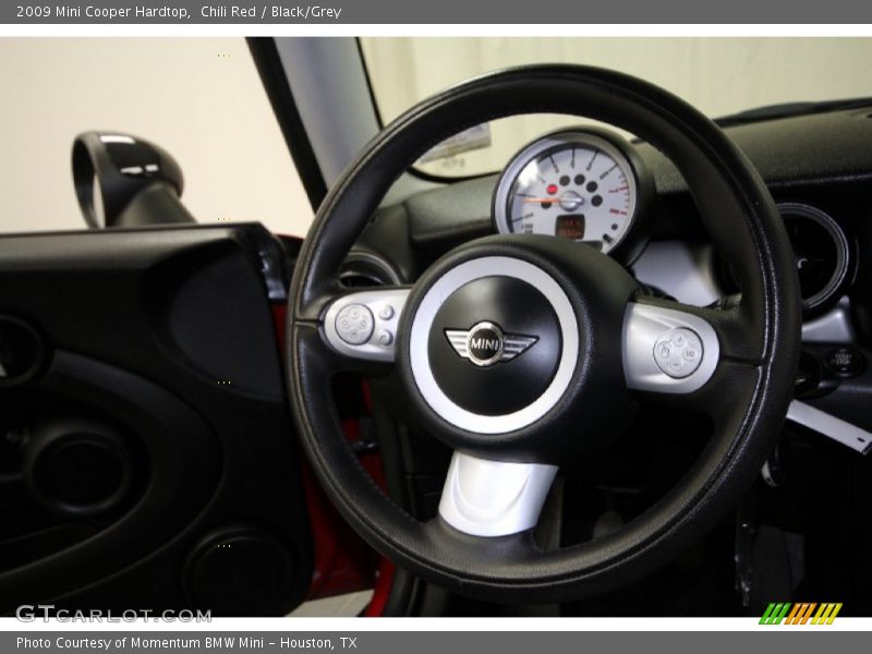 Chili Red / Black/Grey 2009 Mini Cooper Hardtop