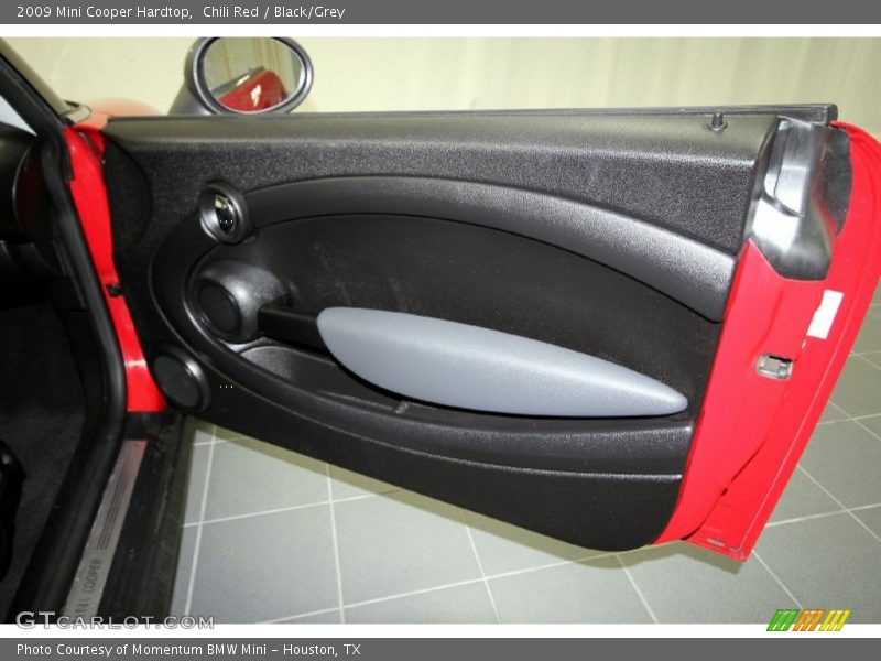 Chili Red / Black/Grey 2009 Mini Cooper Hardtop