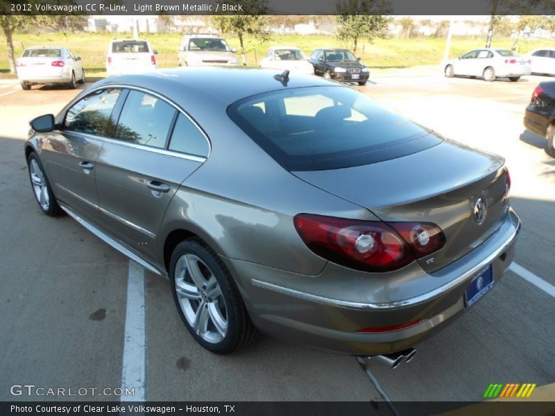 Light Brown Metallic / Black 2012 Volkswagen CC R-Line