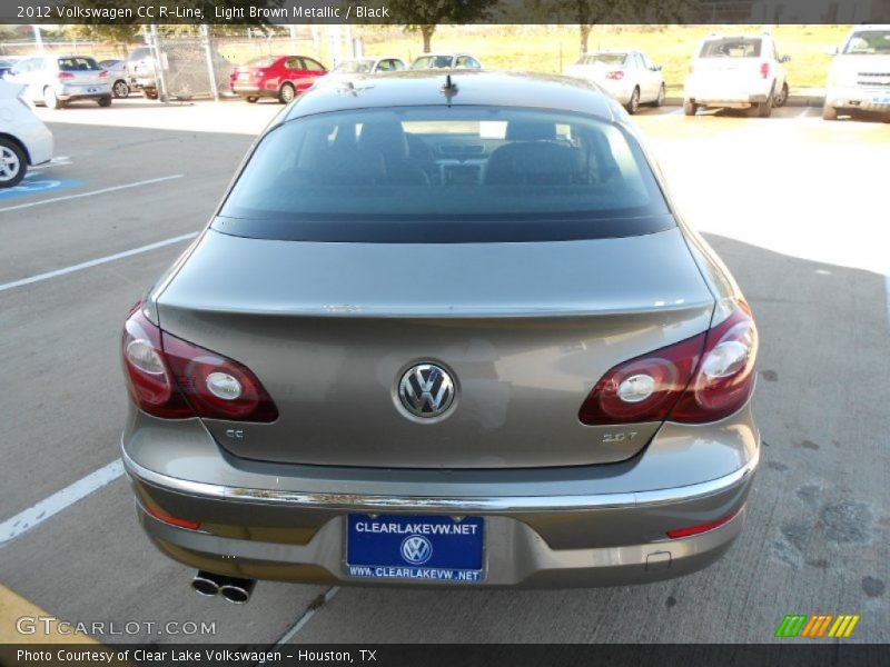 Light Brown Metallic / Black 2012 Volkswagen CC R-Line