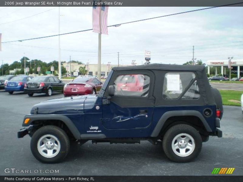 Midnight Blue Pearl / Dark Slate Gray 2006 Jeep Wrangler SE 4x4