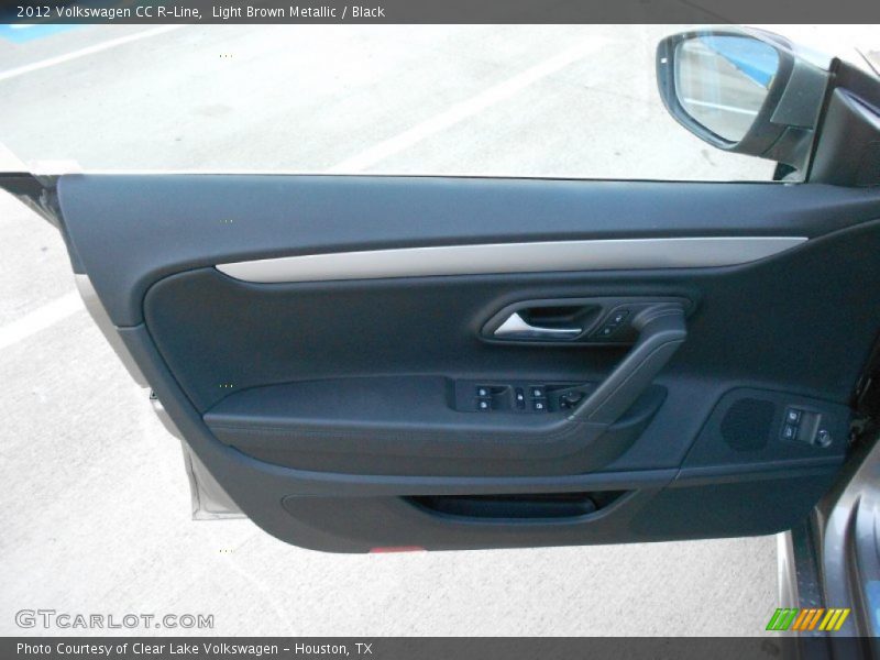 Light Brown Metallic / Black 2012 Volkswagen CC R-Line