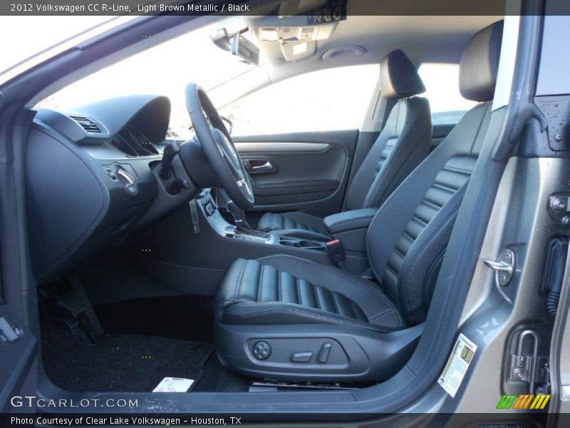Light Brown Metallic / Black 2012 Volkswagen CC R-Line