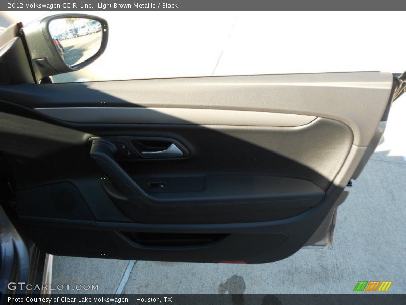 Light Brown Metallic / Black 2012 Volkswagen CC R-Line