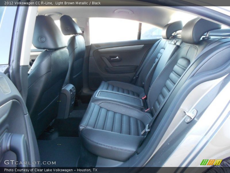 Light Brown Metallic / Black 2012 Volkswagen CC R-Line