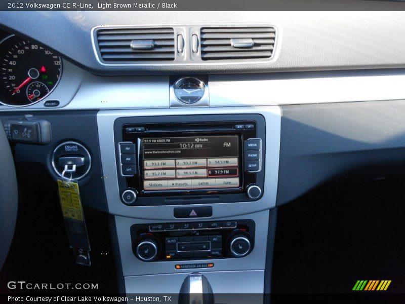 Light Brown Metallic / Black 2012 Volkswagen CC R-Line
