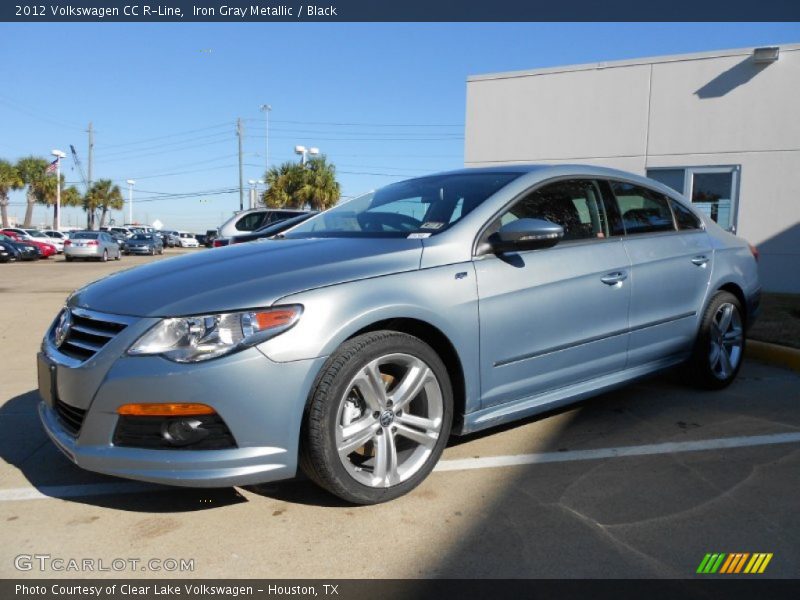 Iron Gray Metallic / Black 2012 Volkswagen CC R-Line