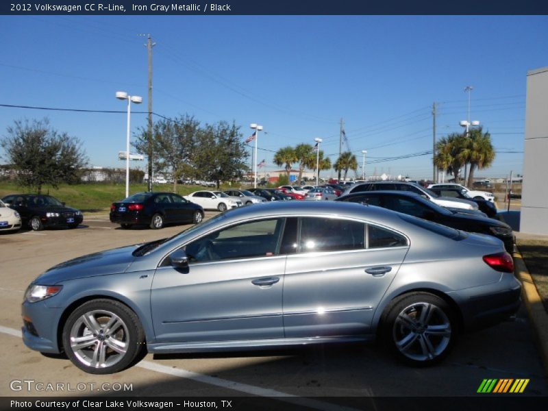 Iron Gray Metallic / Black 2012 Volkswagen CC R-Line