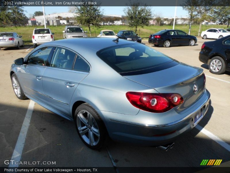 Iron Gray Metallic / Black 2012 Volkswagen CC R-Line