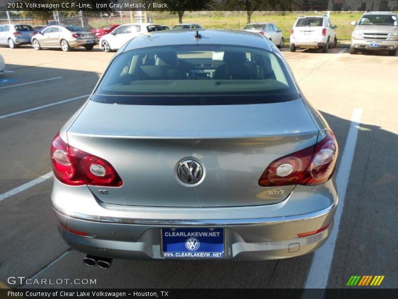 Iron Gray Metallic / Black 2012 Volkswagen CC R-Line