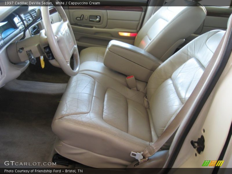  1997 DeVille Sedan Cappuccino Cream Interior