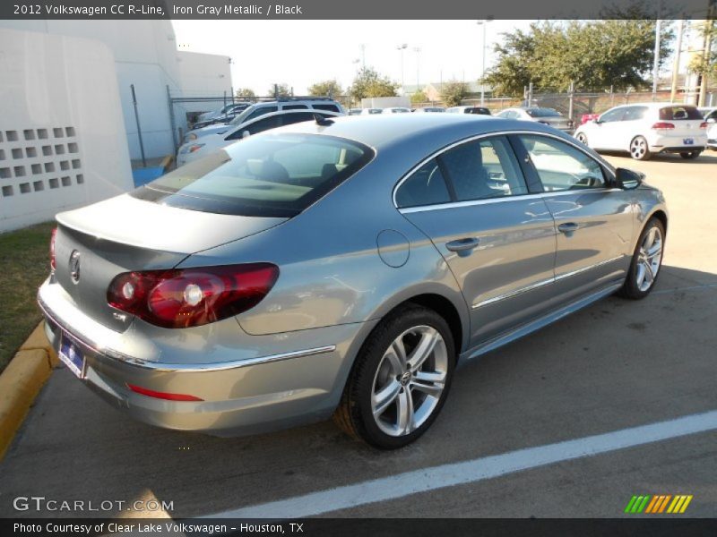 Iron Gray Metallic / Black 2012 Volkswagen CC R-Line