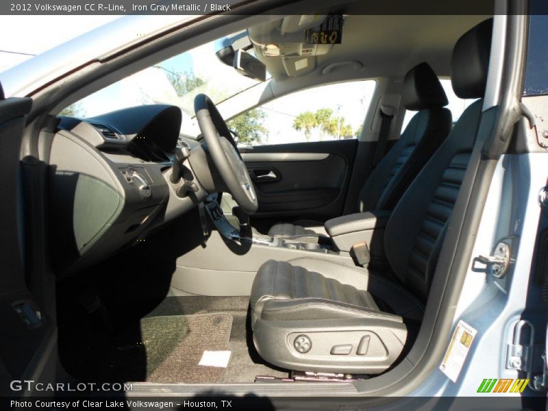 Iron Gray Metallic / Black 2012 Volkswagen CC R-Line