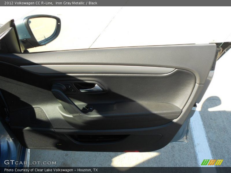 Iron Gray Metallic / Black 2012 Volkswagen CC R-Line