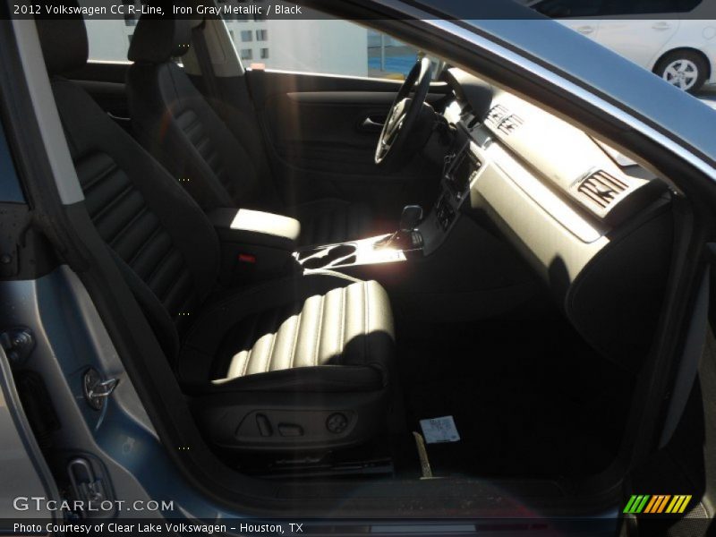 Iron Gray Metallic / Black 2012 Volkswagen CC R-Line