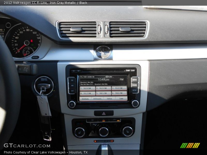 Iron Gray Metallic / Black 2012 Volkswagen CC R-Line