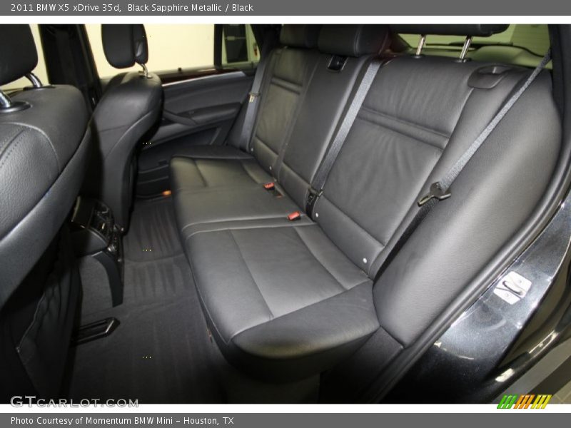 Black Sapphire Metallic / Black 2011 BMW X5 xDrive 35d