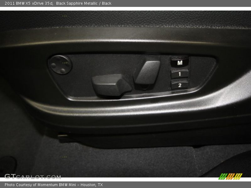 Black Sapphire Metallic / Black 2011 BMW X5 xDrive 35d