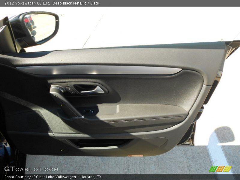 Deep Black Metallic / Black 2012 Volkswagen CC Lux