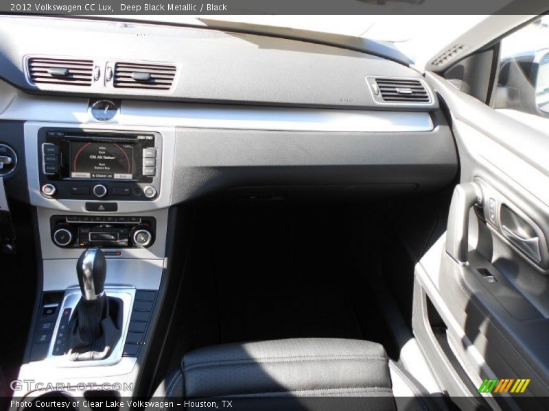 Deep Black Metallic / Black 2012 Volkswagen CC Lux