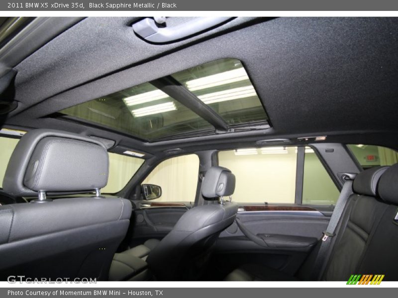 Black Sapphire Metallic / Black 2011 BMW X5 xDrive 35d