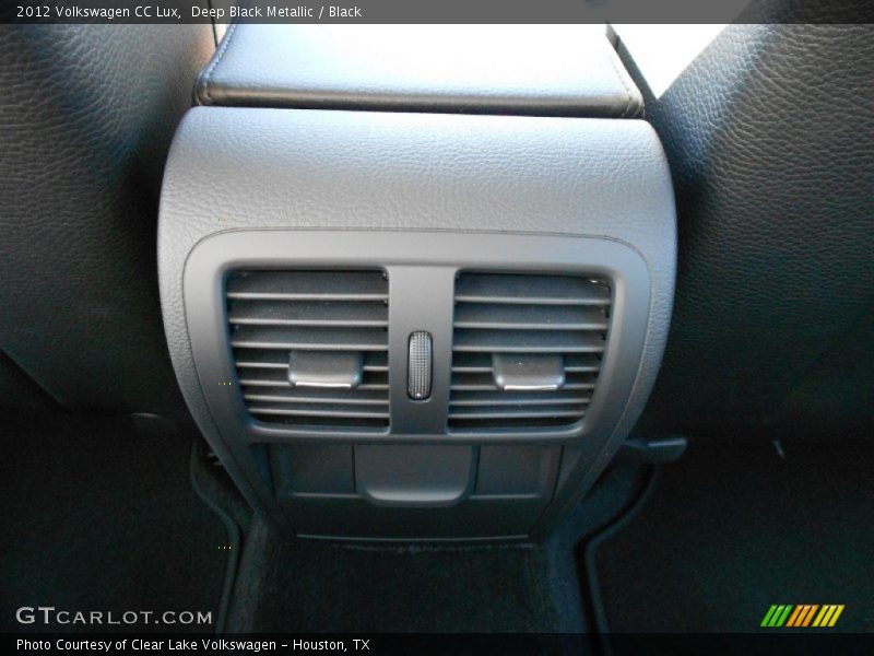 Deep Black Metallic / Black 2012 Volkswagen CC Lux