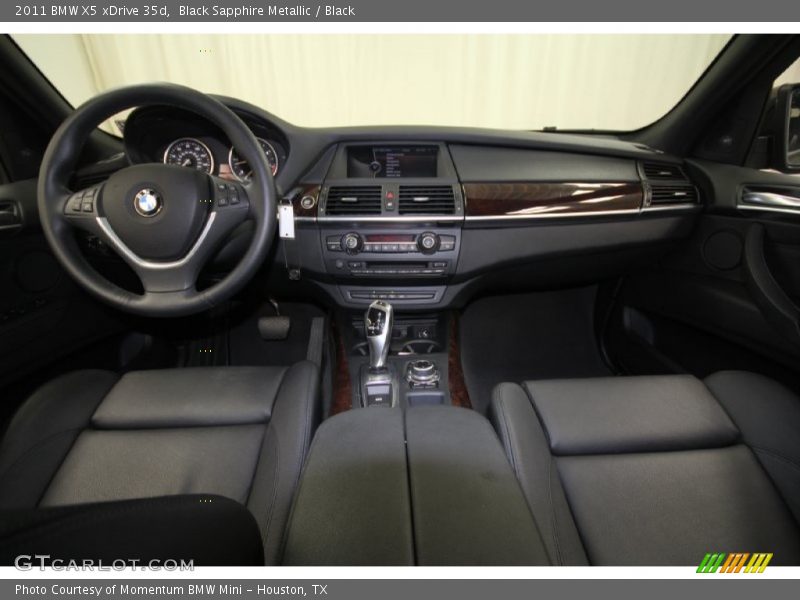 Black Sapphire Metallic / Black 2011 BMW X5 xDrive 35d