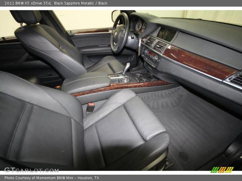 Black Sapphire Metallic / Black 2011 BMW X5 xDrive 35d