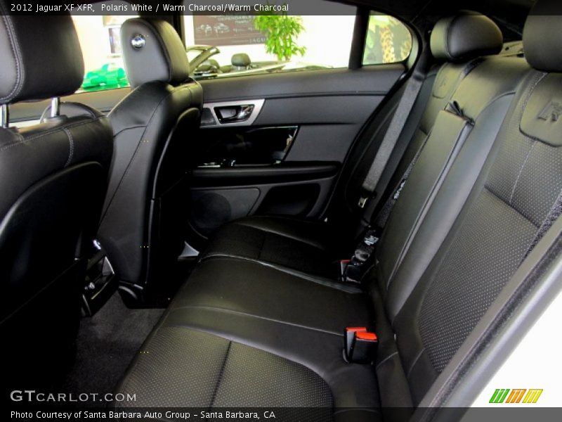 Polaris White / Warm Charcoal/Warm Charcoal 2012 Jaguar XF XFR