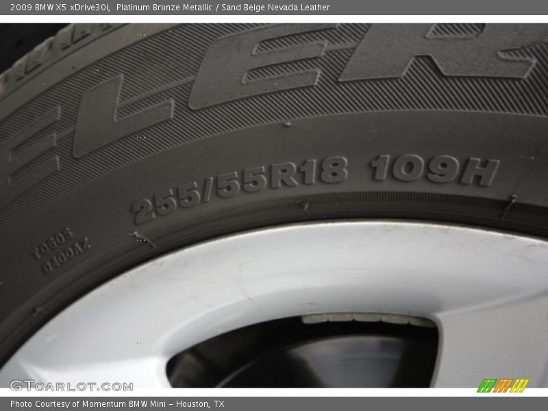 Platinum Bronze Metallic / Sand Beige Nevada Leather 2009 BMW X5 xDrive30i