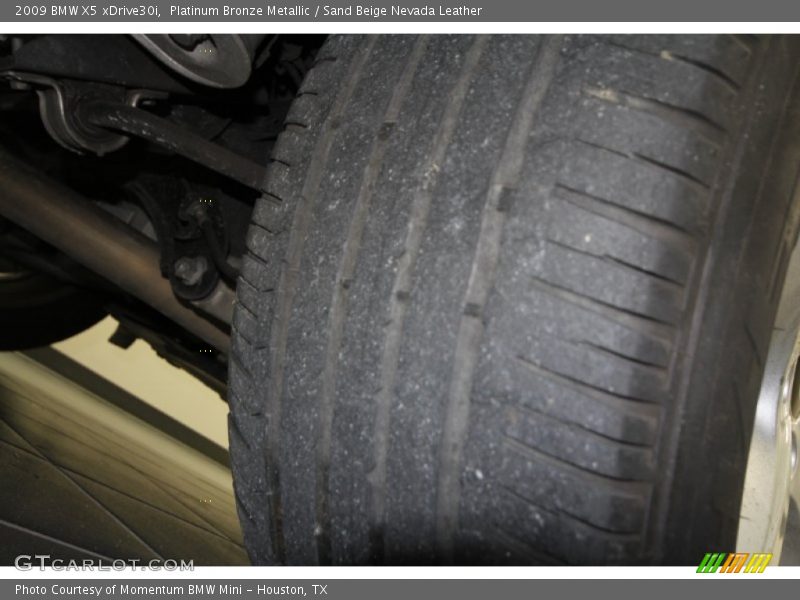 Platinum Bronze Metallic / Sand Beige Nevada Leather 2009 BMW X5 xDrive30i
