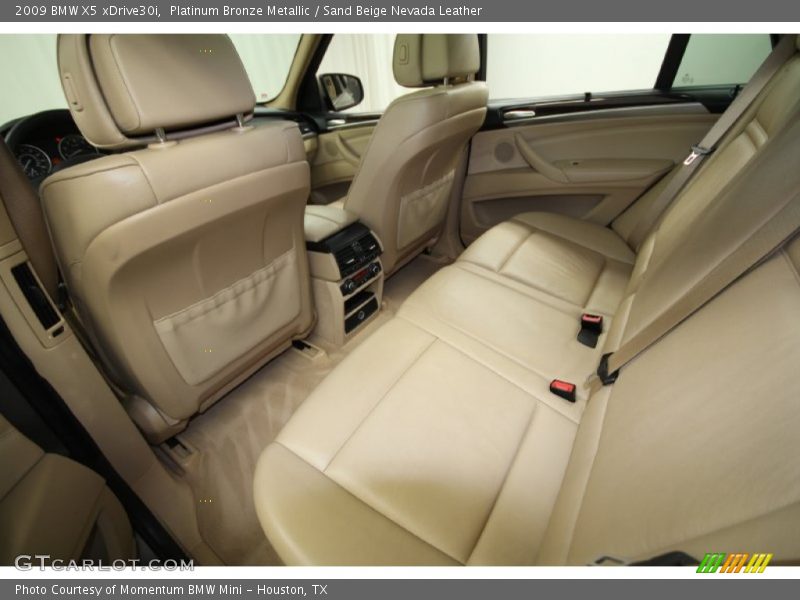 Platinum Bronze Metallic / Sand Beige Nevada Leather 2009 BMW X5 xDrive30i