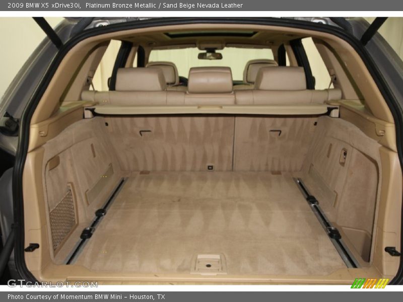 Platinum Bronze Metallic / Sand Beige Nevada Leather 2009 BMW X5 xDrive30i