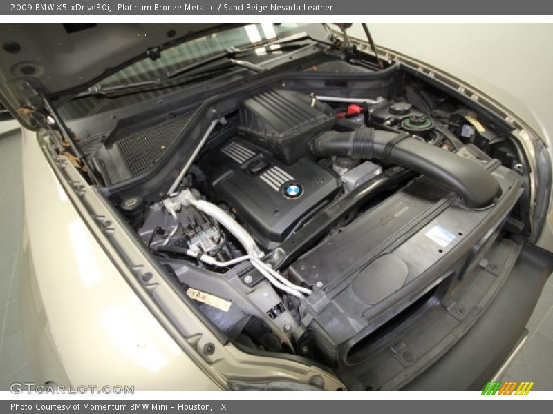 Platinum Bronze Metallic / Sand Beige Nevada Leather 2009 BMW X5 xDrive30i