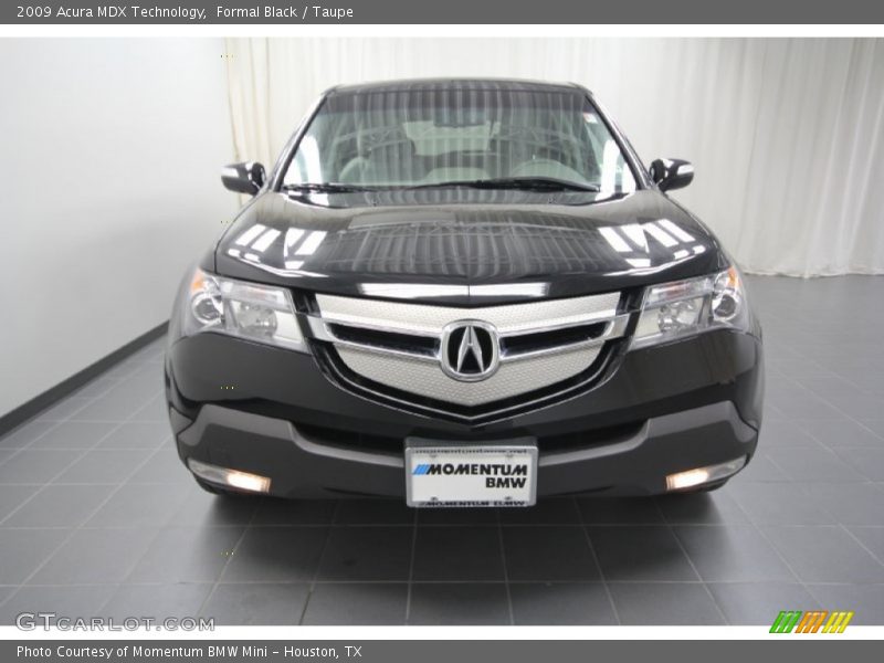 Formal Black / Taupe 2009 Acura MDX Technology