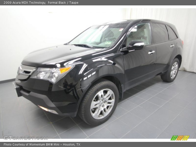 Formal Black / Taupe 2009 Acura MDX Technology