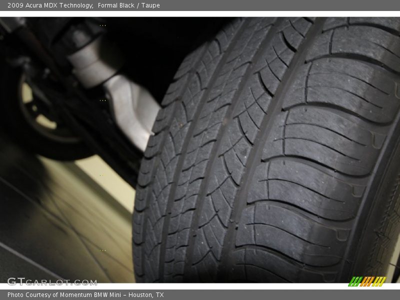Formal Black / Taupe 2009 Acura MDX Technology