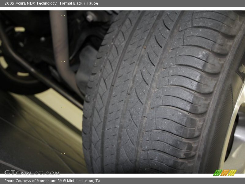 Formal Black / Taupe 2009 Acura MDX Technology
