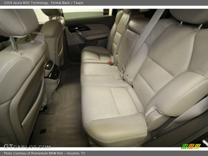 Formal Black / Taupe 2009 Acura MDX Technology