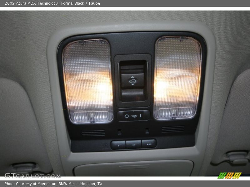 Formal Black / Taupe 2009 Acura MDX Technology