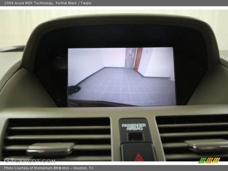 Formal Black / Taupe 2009 Acura MDX Technology