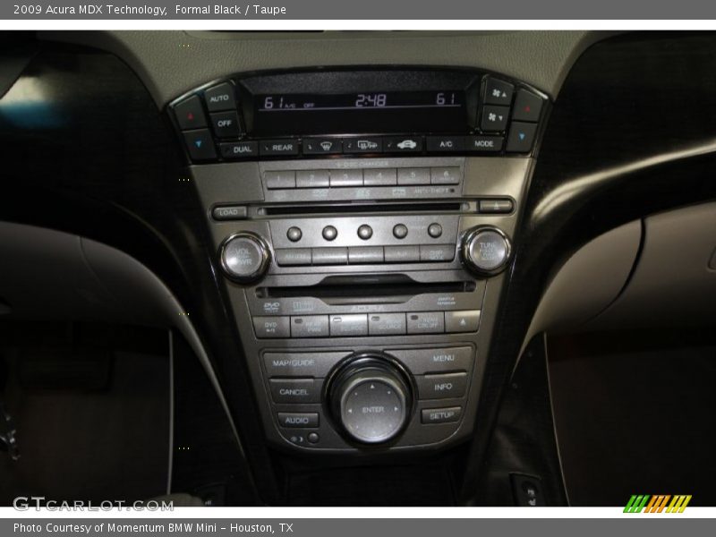 Formal Black / Taupe 2009 Acura MDX Technology