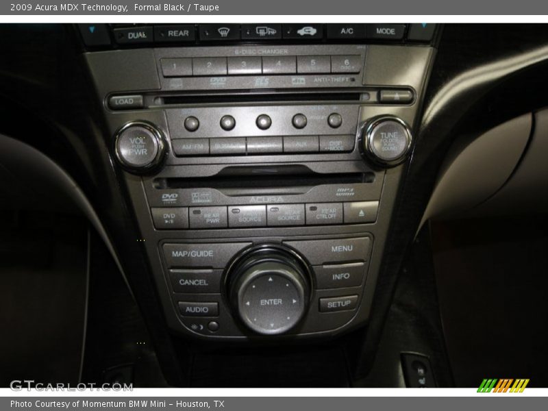 Formal Black / Taupe 2009 Acura MDX Technology