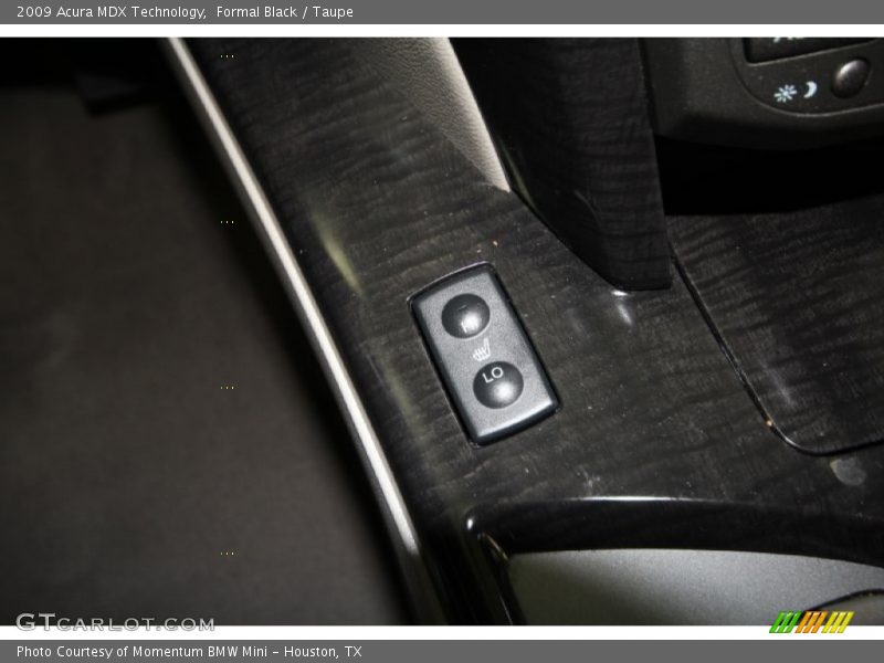 Formal Black / Taupe 2009 Acura MDX Technology