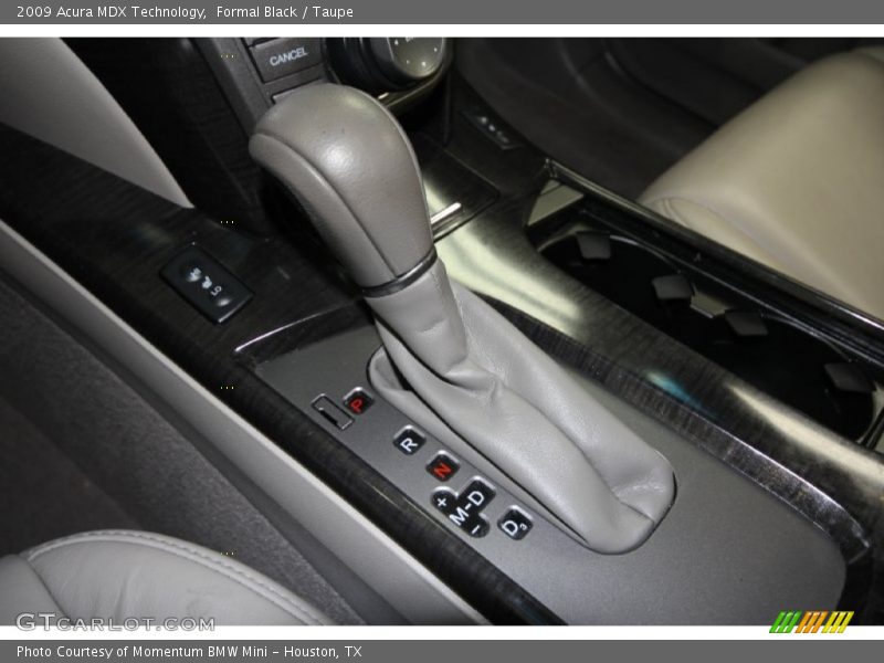 Formal Black / Taupe 2009 Acura MDX Technology